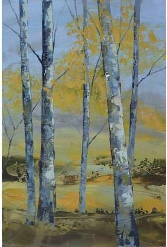 Marmont Hill 30x20 Golden Stillness I by Julie Joy Painting Print on Wrapped Canvas, 30" x 20"
