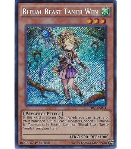 Amazon.com: Yu-Gi-Oh! - Ritual Beast Steeds (THSF-EN032) - The Secret  Forces - 1st Edition
