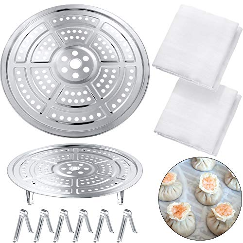 2 Pieces 11 Inch and 10 Inch Pressure Cooker Canner Rack Stainless