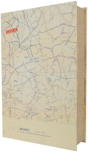 WW1 trincheras mapa caja de almacenamiento de madera: Amazon.es: Hogar