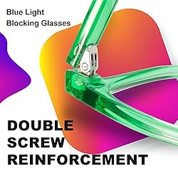 VISOONE Blue Light Blocking Glasses Square with