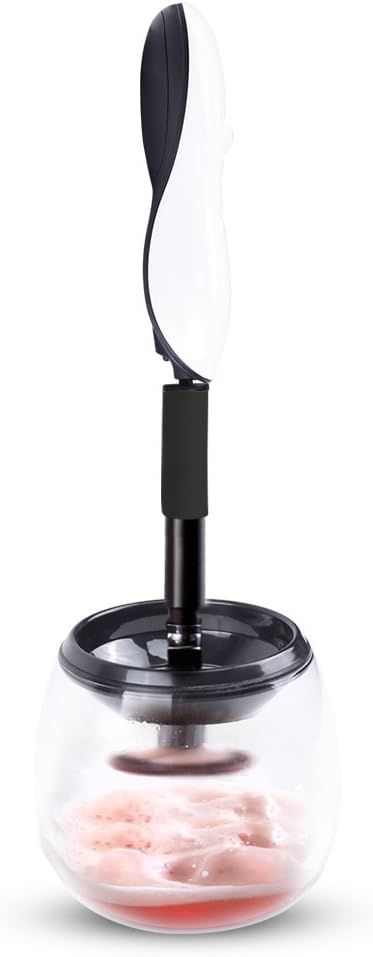 Aurora Collections Makeup Brush Cleaner (MiraCleaner - Black) - The Revolutionary Way To Clean And Dry Your Brushes in Seconds!