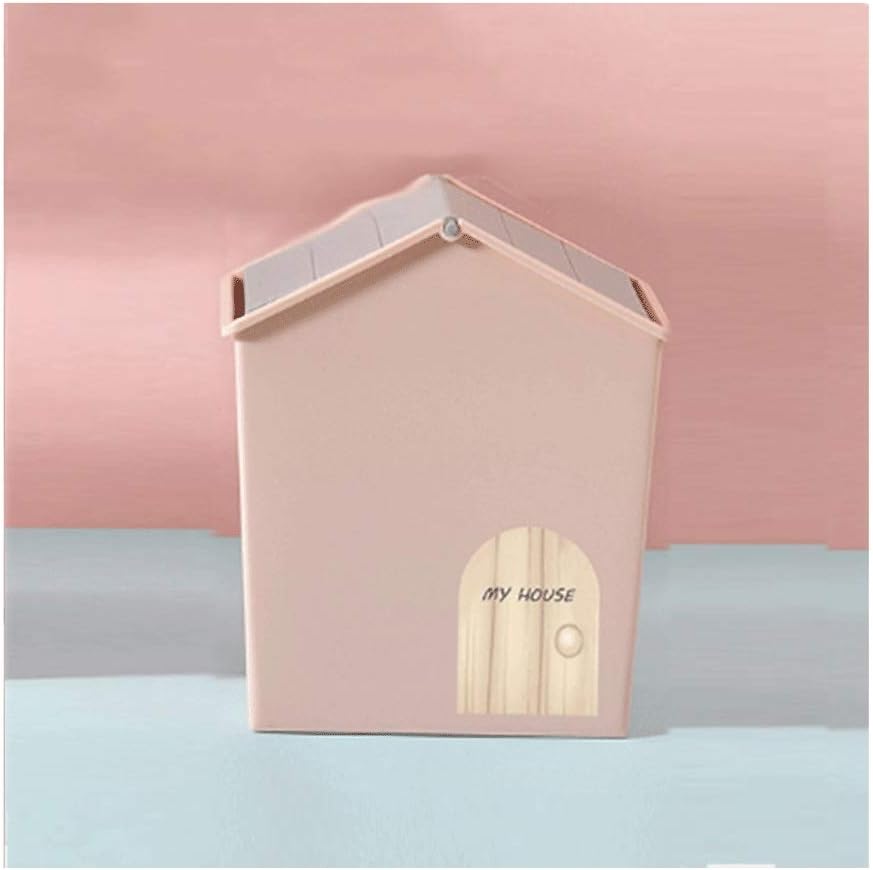 NYKK Papeleras La Basura de plástico pequeña Mini Escritorio Puede