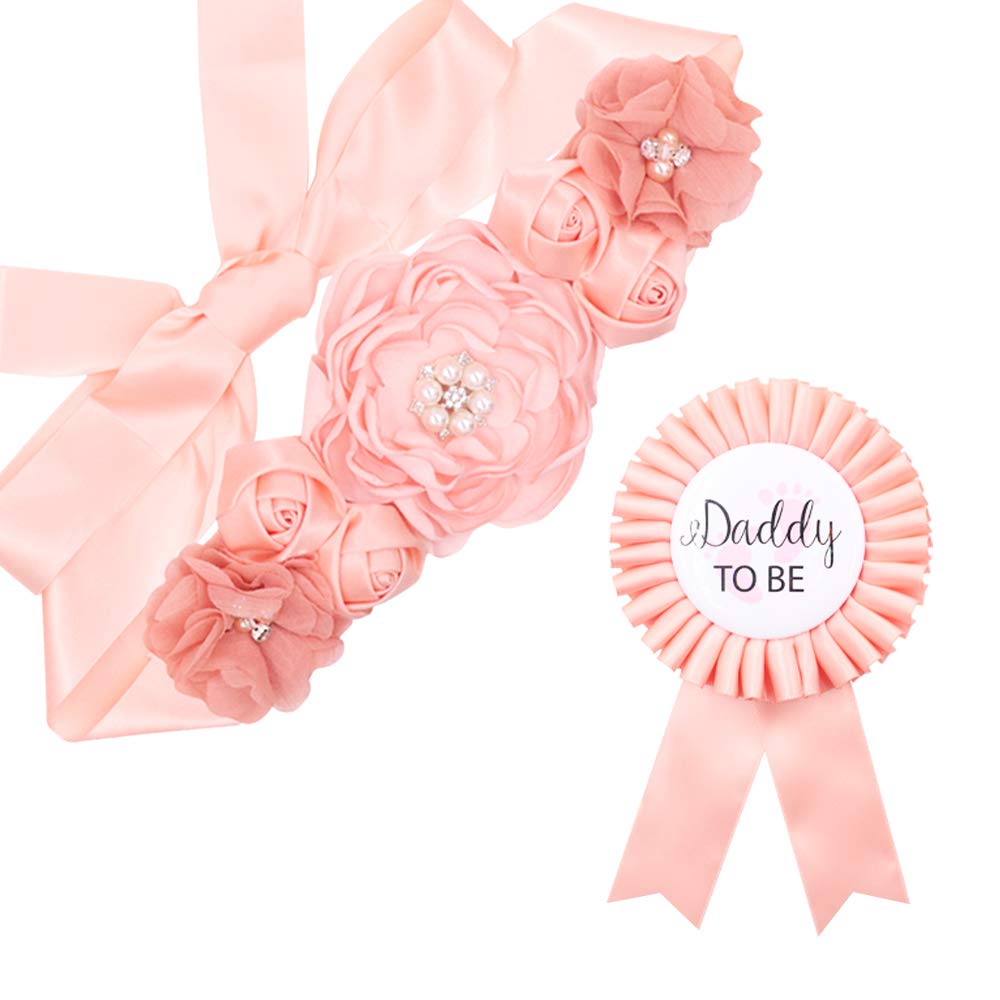 baby shower waist sash