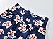 3Pcs Cotton Newborn Baby Girls Tops + Flower Pants + Headband Clothes Outfits Set (White#2, 0-6 Months)