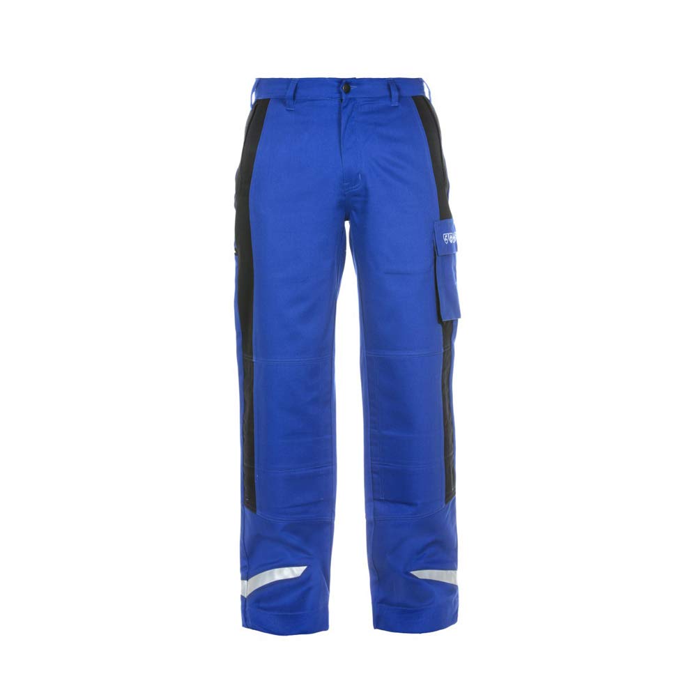 Hydrowear 43489-60S Monza Venture Line Trousers, Royal Blue/Black, Size 60/S