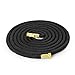 SHINE HAI Garden Hose 50' Expanding Water Hose With All Brass Connectors. 8 Pattern Spray Nozzle And High Pressure, Kink-Free, 5,000 Denier Woven Casing