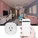 Smart Plug with Timer 2 Pack Energy Monitoring Wifi Plug Compatible with Alexa Echo Google Asistant IFTTT, no Hub Required, Control your Devices from Anywhere, ETL and FCC listed
