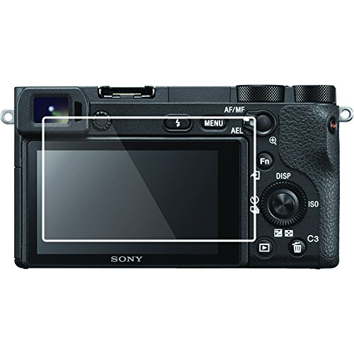 Foto&Tech 2 Sets Crystal Clear HD LCD Screen Protector for Sony a6500 Mirrorless Digital Camera LCD Monitor Bubble Free Multi-Layer Anti-Smudge Coating/Easy to Apply