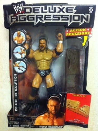 TRIPLE H DELUXE AGGRESSION BEST OF 2009 WITH WOODEN PLANK