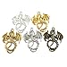 JulieWang 10PCS Mixed Color Alloy Ramdon Wing Dragon Pendants Charms Crafts Findings