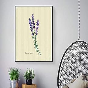 Floating Framed Canvas Wall Art for Living Room, Bedroom Vintage Green Plant Canvas Prints for Home Decoration Ready to Hang - 16x24 inches
