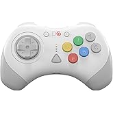 Retro Fighters D6 Dreamcast Wireless Controller for Switch/PC/Dreamcast, White