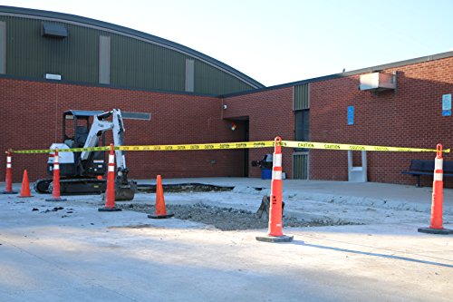 XFasten Caution Tape Roll, Non Adhesive, 3-Inch x 1000-Foot Yellow Black Barricade Safety Tape- High Visibility for Workplace Safety - Thumbnail 3