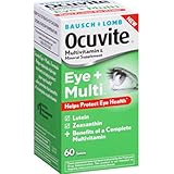Bausch & Lomb Ocuvite, Eye + Multi, 60 Tablets - 2pc