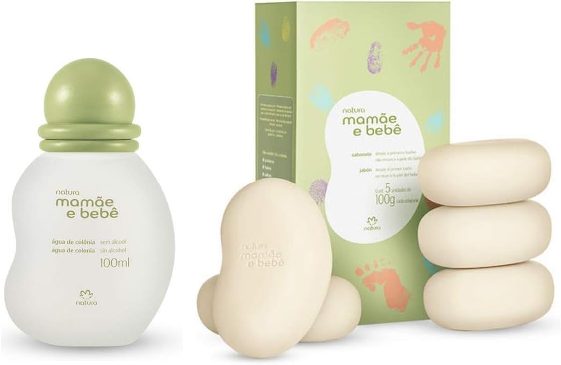 Kit Mamae Bebe Natura Colonia 100 Ml E Caixa De Sabonetes Com 5 Unidades Amazon Com Br Kit Mamae Bebe Natura Colonia 100 Ml E Caixa De Sabonetes Com 5 Unidades Amazon Com Br