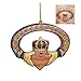 Claddagh Ornament & Card [With Card]