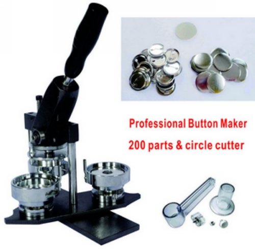 37mm 1-1/2" Interchangeable Mould Button Maker Badge Material KIT