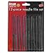 The Beadsmith Needle File Set, 12-Piece Hand Metal Files, Steel Set with Round, Triangle, Knife, Oval, Flat Blunt, Flat Tapered, Half-Round, and Square Files