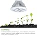 Swiftrans Plant Light Bulb, 12w Led Grow Light with Full Spectrum for Indoor Plants Greenhouse and Hydroponic Growing