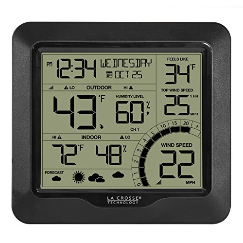 La Crosse Technology 3271414BW Wind Speed Weather Station Pricepulse