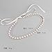 Rose Gold Round Rhinestone Sash Belt Rhinestone for Wedding Bridal Party Dresses (Waistband)