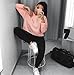 WILLTOO Women Hoodie Sweatshirt Sweater Crop Sports Pullover Tops (S, Pink)