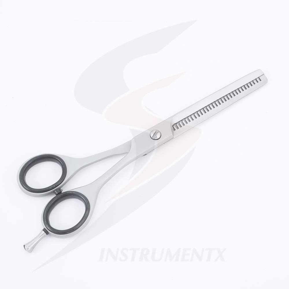 Professional Hairdressing Scissors Hair Cutting Scissors Hair Thinning Scissors with Adjustable Screw Sharp Barber Hair Scissors (Pro Thinning Scissor 6.0")