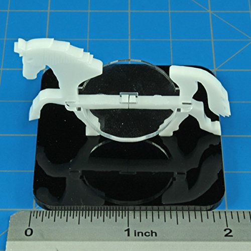 Horse, Character Mount Marker, White, 2x2 inch Base (1)