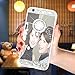 iPhone 6 Plus 6S Plus Case, Caka Rhinestone Series Glitter Luxury Cute Shiny Bling Mirror Makeup Case for Girls with Ring Kickstand Diamond TPU Case for iPhone 6 Plus 6S Plus (Silver)