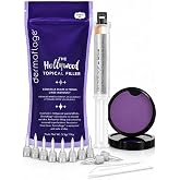 Dermaflage Scar Filler Kit for Acne Scars &amp; Wrinkles - Medium | Topical Waterproof Concealer, Application Tools with Mixing Tips, Scar Makeup Kit for Wrinkles, Acne Scars &amp; Ice Pick Scars