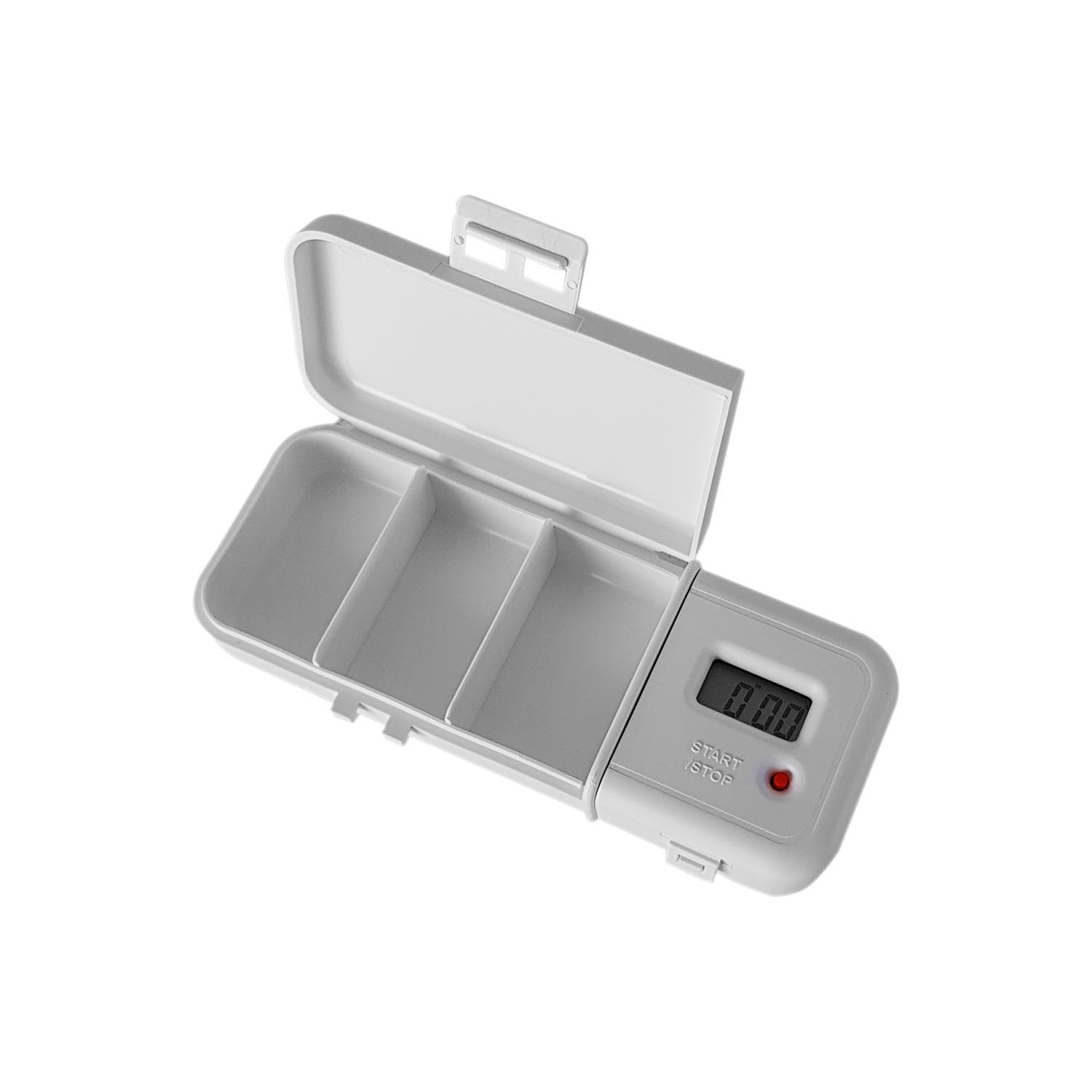 Electronic Pill Timer-Reminder Automatic Medication Reminder Dispenser Pill Storage Box with Alarms