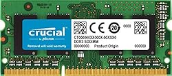 Crucial Technology 8GB, 204-pin SODIMM, DDR3