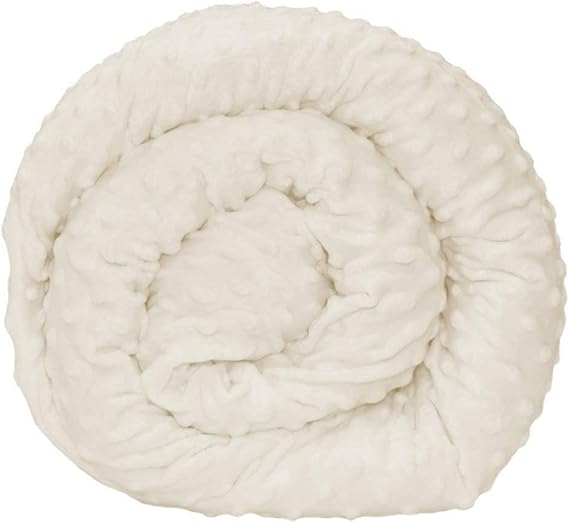 Amazon.com: Dobeans 80x87 Duvet Cover for Weighted Blankets Champagne