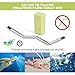 Hydream straw1 Collapsible Reusable Stainless Steel, Folding Drinking Straws Keychain Foldable Final Premium Food-Grade Portable Set with Hard Case Holder Clea, Small