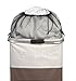Whitmor Easy Care Laundry Hamper - Espresso