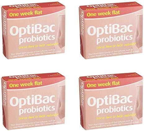(4 PACK) - Optibac Flat Stomach - Sachets | 7s | 4 PACK - SUPER SAVER - SAVE MONEY