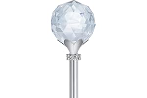 CiBiZi Crystal Scepter Halloween Costume Wands Festival Wands for Adults Graduation Gift Wedding Party