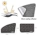 Big Ant Car Window Sun Shade Double Thickness Rear Side Window Auto Windshield Sunshades Universal Fit for rv Truck UV Protection-Sun Glare and UV Rays Protector for Baby Child and Pet 4PCS
