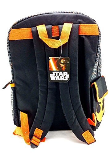 Disney Star Wars The Force Awakens BB-8 Astro Droid 16" Canvas Orange Backpack