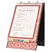 C.R. Gibson Vertical Recipe Keeper Flip Stand, Savory Eats