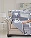 Brilliant Sunshine Grey Heart Love Patchwork Couch Cover, Quilted Large Sofa Slipcover, 70