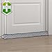 Travan Under Door Draft Stopper Door Sealing Blocker, Heavy Duty Soundproof, Energy Saving & Weather Stripping, Window Draft Guard Protector