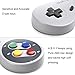 2 Pack Retro SNES Classic USB Controller Gamepad,kiwitatá USB PC Wired Game Controller Joysticks for Windows PC MACthumb 3