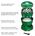 [Upgraded Version] Best Herb Grinder By Kozo Grinders. Large 4 Piece, 2.5