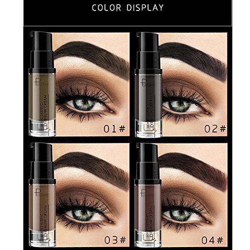 Oksale 6 Colors Makeup Tool Mascara Long Lasting Waterproof Brow Tinted Eyebrow Cream (05#) - Thumbnail 3