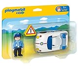 PLAYMOBIL 1.2.3 Police Car Vehicle