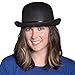 NJ Novelty Black Derby Hat 5