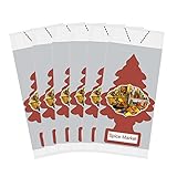 LITTLE TREES Car Air Freshener | Hanging Paper Tree for Home or Car | Spice Market | 6 Pack