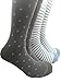 Sock Habit Mens Colorful Patterned Dress Socks Stars Striped 2 Pair Blue Grey White